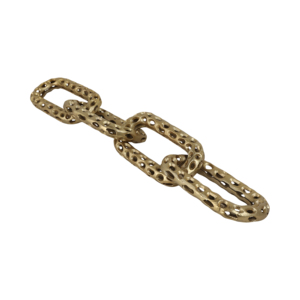 Scultura moderna a catena per decorazioni domestiche, ornamenti eleganti ideali per soggiorno, bagno, ufficio. - Product Image 2