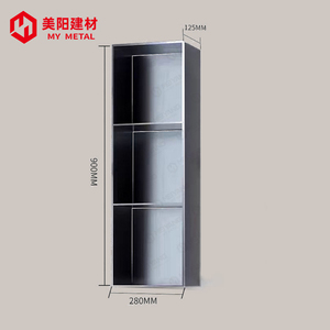 Paslanmaz çelik LED ışık duş duvar niş gömme banyo duş niş raf duvar montajı için - Product Image 4