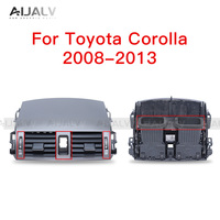 Grille d'Aération de Climatisation pour Toyota Corolla 2008-2013, Cadre de Sortie Central Gauche Droite pour Intérieur de Voiture