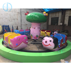 Nouvelle forme mignonne enfants <span class=keywords><strong>parc</strong></span> manèges coccinelle manèges amusement plateau tournant rotatif manèges équipement à vendre - Product Image 6