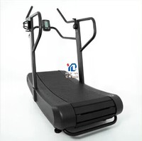 Tapis roulant incurvé portable commercial YG FITNESS YG-T025 avec bande en nylon sans moniteur de fréquence cardiaque