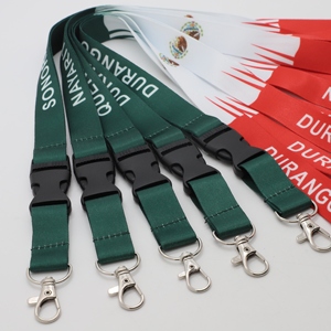 High-End Large-Scale Conference Neck Strap Bulk Custom Logo Lanyards Quick Release <b>Buckle</b> Exhibition Staff Id Card Lanyard - Product Image 2