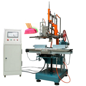 Máy Làm Bàn Chải Khúc Côn Cầu Đôi Tốc Độ Cao CNC Tự Động 4 Trục/Bàn Chải Vệ Sinh Khúc Côn Cầu Hai Màu Giảm Giá Mạnh - Product Image 4