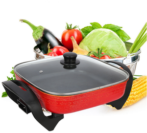Olla caliente eléctrica multifuncional, olla antiadherente para cocina, sartenes eléctricas, aparato de cocina inteligente para el hogar - Product Image 2