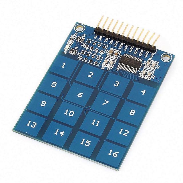 OEM PENPOS PENJ888 Development Board 16 Channel 16 Keys Digital Capacitive Touch Sensor Keypad Module