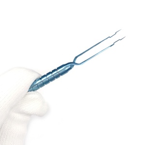 Forceps chirurgicaux ophtalmiques en titane, action <span class=keywords><strong>croisée</strong></span>, combo hybride, forceps pré-coupeurs Akahoshi - Product Image 6