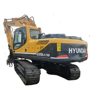 ON SALE Used Engineering Construction Machinery South Korea Original Machine Hyundai 220 Used Excavators