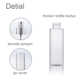 100 <span class=keywords><strong>ml</strong></span>/<span class=keywords><strong>200</strong></span> <span class=keywords><strong>ml</strong></span> glassata opaca di plastica destra spalla spray sub bottiglia di profumo per la disinfezione - Product Image 2