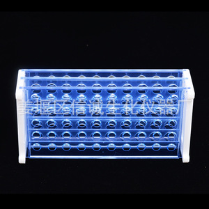 Xincheng Biochemical Instruments <b>Plastic</b> Test <b>Tube</b> Rack 13mm 16mm 18mm Detachable Laboratory Use - Product Image 3