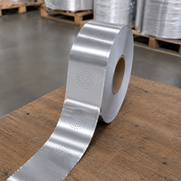 Prix usine Puxin Rouleau de feuille d'aluminium de qualité pour chicha jetable, alliage 8011, tempérament doux, enduit