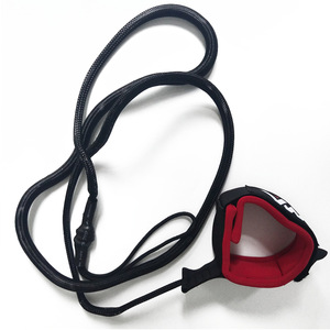 Laisse de planche de surf en nylon élastique, corde de sécurité pour utilisation en mer, unisexe, 12 ans et plus, design minimaliste, couleur unie - Product Image 2