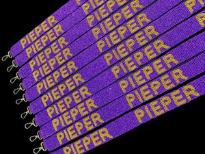 PIEPER Lady Bags Sangle de sac à main perlée à la main Style professionnel de luxe solide et léger - Product Image 2