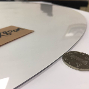 لفة طبقة بي في سي شفافة سميكة 2 مم (زجاج ناعم) لصنع مفارش الطاولات/الحصائر، لفة بي في سي شفافة مقاومة للماء - Product Image 5