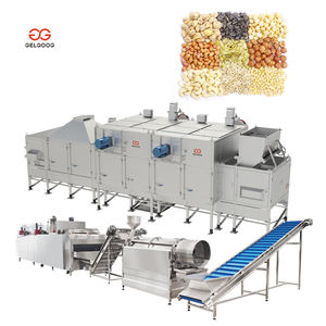 Máquina de Producción Continua de Nueces de Anacardo y Cacahuetes, Línea de Producción de Cacahuetes para Recubrimiento, Tostado, Pelado y Saborización - Product Image 1