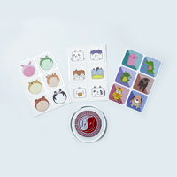 Autocollants en tissu parfumés HODAF avec impression personnalisée, huile essentielle aromatique, autocollants parfumés pour masque