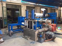 Machine à fabriquer des sacs en plastique, équipement de granulation plastique en trois étapes, extrudeuse de recyclage PE PP, granulateur de plastique