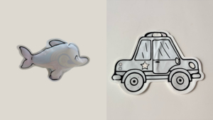 Voiture gonflable à colorier soi-même : Peignez et décorez votre propre véhicule sans dégâts – Activité créative extérieure pour enfants, cadeau idéal pour la piscine - Product Image 5