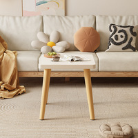 Table d'appoint compacte et créative pour canapé, table mobile pour petits espaces, chambre à coucher, salon, table basse