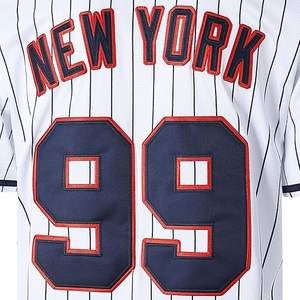 Camiseta de Béisbol Sublimada Personalizada, Estilo Retro, 100% Poliéster, Transpirable, Absorbe la Humedad, Secado Rápido, Cuello Henley - Product Image 4