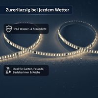 Bande LED extérieure imperméable en PVC NEXcell 220V IP65 50m 240 LED/m Blanc chaud 3000K