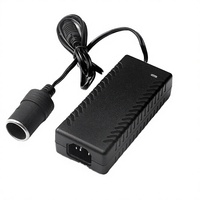 Adaptateur d'alimentation à découpage AC/DC 12V 5A 7A 10A, alimentation de bureau 12V 10A, adaptateur AC/DC, adaptateur allume-cigare de voiture