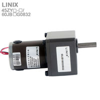Linix 45zy24-30, haut niveau de Protection 48w, moteurs à engrenages électriques 24 volts cc avec engrenage