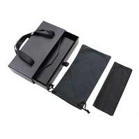 Organisateur de lunettes de soleil, étuis et sacs pour lunettes, stock, sac en cuir souple, chiffon pour lunettes, sac à main, étui pour lunettes, ensembles d'étuis pour lunettes