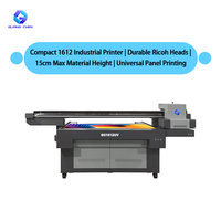 Impresora UV Plana Industrial GC1612UV de 1.6x1.2m con Cabezal de Impresión Ricoh GH2220 para Carcasas de Teléfono, Acrílico, Metal, Madera, Letreros, Manualidades y Regalos