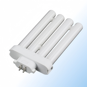 Lampe CFL à <span class=keywords><strong>4</strong></span> pôles FML 27W, <span class=keywords><strong>tube</strong></span> quadruple, 6500K, lumière du jour, type 2H, base carrée, <span class=keywords><strong>tube</strong></span> fluorescent compact pour remplacement de lampe de bureau - Product Image 1