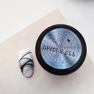 Gel Spider Professionale per <span class=keywords><strong>Nail</strong></span> <span class=keywords><strong>Art</strong></span>, Colori Bianco e <span class=keywords><strong>Nero</strong></span>, Facile da Applicare, Smalto Gel per Manicure da Salone - Product Image 5