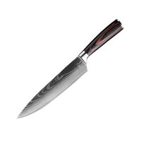 2023 nouveautés cuisine double forgé durable G10 poignée 5 pièces vg10 damas couteau de chef ensemble