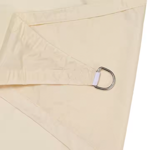 <span class=keywords><strong>Toldo</strong></span> <span class=keywords><strong>Rectangular</strong></span> de Poliéster Recubierto de PU Oxford, Impermeable, Protección UV, 90%-98% de Protección Solar, 4mx6m, 160gsm, Beige, para Jardín Exterior - Product Image 2