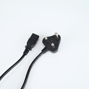 Cable de Alimentación C13 con Enchufe de 3 Pines para India, para Fotocopiadoras, Impresoras y Equipos de Oficina - Product Image 1