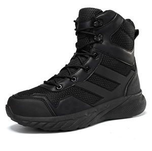 Botas de Desierto DF328 AS33 para Montar, Camuflaje Caqui y Negro - Product Image 1