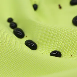 DuPont Teflon tres-prueba 150D mate Plaid TPU película tela impermeable y antiincrustante chaqueta Shell chaqueta superficie
