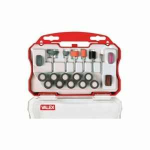 Set di Mini Punte VALEX ACC0155 in Acciaio ad Alta Velocità con Diamante, Confezione da 40 Pezzi, 10mm 8mm 6mm 5mm 3mm per Vetro, Prodotto in Italia - Product Image 1