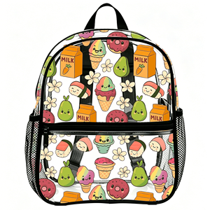 <span class=keywords><strong>Sac</strong></span> à <span class=keywords><strong>dos</strong></span> transparent personnalisé imprimé avec fermeture éclair et poche, <span class=keywords><strong>sac</strong></span> mignon de petite taille pour l'extérieur, la plage ou l'école, <span class=keywords><strong>sac</strong></span> à <span class=keywords><strong>dos</strong></span> en PVC - Product Image 1