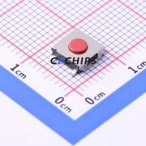 K2-1157SP-B4SW-01 Tactile Switch SMD Switch Single Pole Single Throw Round Button 2.5N Vertical Mount - Product Image 1