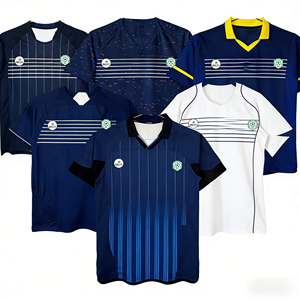 Camiseta de Fútbol Retro Personalizada Vintage al por Mayor, Camiseta de Fútbol Clásica Transpirable de Secado Rápido - Product Image 5