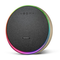 Altavoz Portátil para Fiestas de 80W con Luz LED RGB, para Uso en Interiores y Exteriores, Compatible con Tarjeta de Memoria y Batería