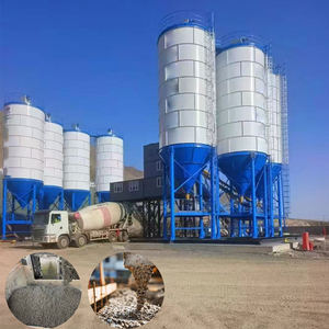 Ligne de production de silo à ciment boulonné contrôlé par PLC 20t-200t direct d'usine avec moteur et boîte de vitesses - Product Image 2