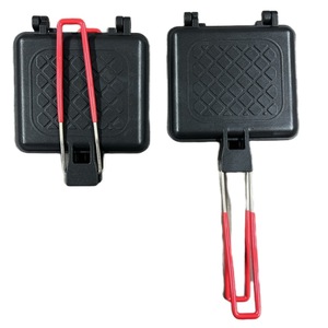 Double Sided <strong>Frying</strong> <strong>Pan</strong> Sandwich Maker Non-stick <strong>Grilled</strong> Sandwich and Panini Maker <strong>Pan</strong> with Handle Aluminum Flip <strong>Pan</strong> - Product Image 1