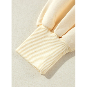 20% ra Thân Yêu-người yêu biểu tượng tùy chỉnh phụ nữ lông cừu lót một nửa Dây Kéo Túi <span class=keywords><strong>Kangaroo</strong></span> lỏng quá khổ cổ điển đồng bằng trống Hoodies - Product Image 5