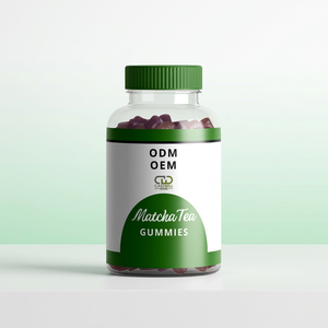 ODM OEM Organic Matcha Green Tea Gummies with Vitamin B12 Private Label Adult <b>Herbal</b> <b>Supplement</b> Supply - Product Image 5