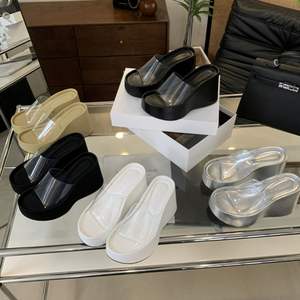 Nuovi Sandali con Zeppa TKA alla Moda, Aumentano l'Altezza, con Suola Spessa Trasparente, Piattaforma 2024 - Product Image 6