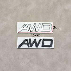 Emblème 3D en métal AWD T5 T6, autocollant pour coffre arrière de voiture, pour V40 V60 V90 <span class=keywords><strong>XC60</strong></span> XC90 XC40 S60 S90 S80 C30, accessoires - Product Image 4