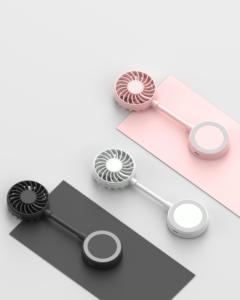 Ventilatore Portatile Pieghevole con Ventosa Magnetica e Batteria Ricaricabile, Regalo Promozionale OEM, Facile da Trasportare, Ventilatore di Raffreddamento K00 - Product Image 2