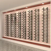 Casier à vin moderne mural profond pour 2 bouteilles, capacité de 18 bouteilles, meubles de maison en fer