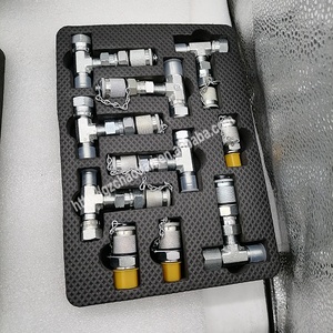 Excavator Spare Parts Hydraulic test Coupling Hose Fitting Stainless Steel Hydraulic High Pressure test Point - Product Image 2