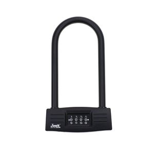 Verrou de sécurité en <span class=keywords><strong>U</strong></span> pour scooter électrique, moto, vélo, anti-coupe, <span class=keywords><strong>antivol</strong></span>, combinaison à 4 chiffres, YH9223 - Product Image 1